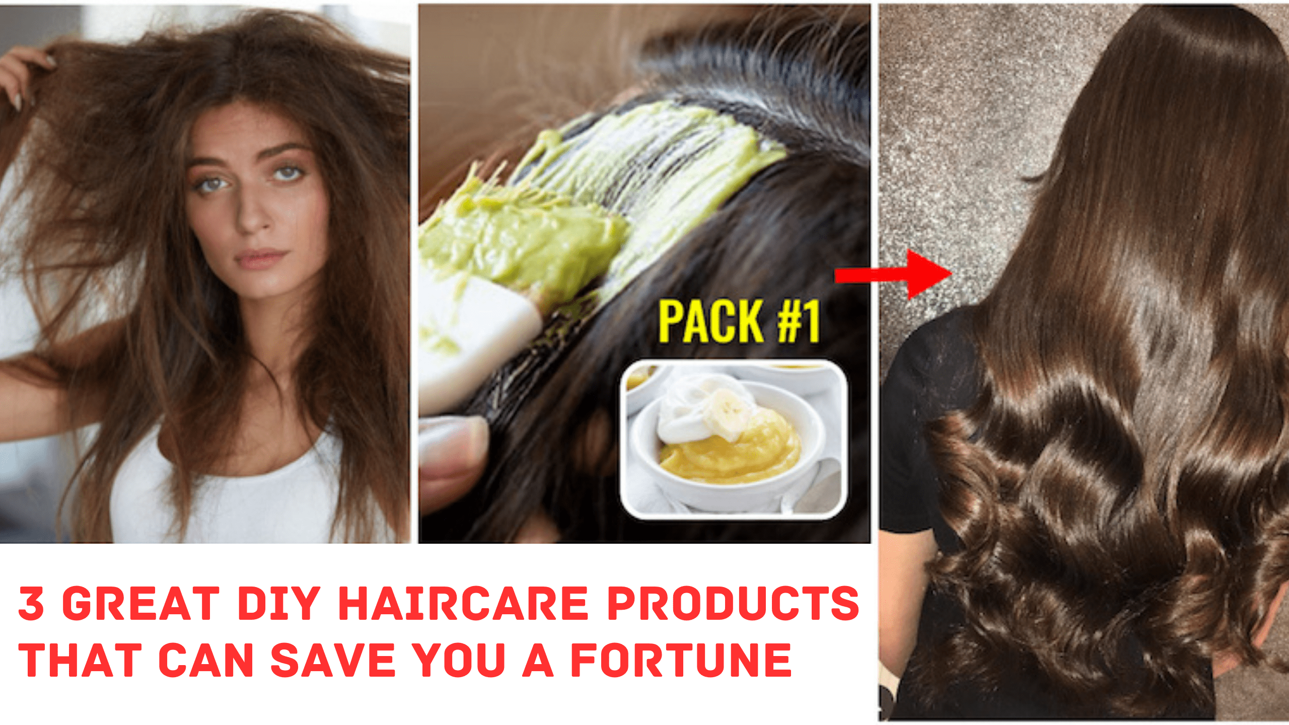 3 Great DIY Haircare Products That Can Save You A Fortune